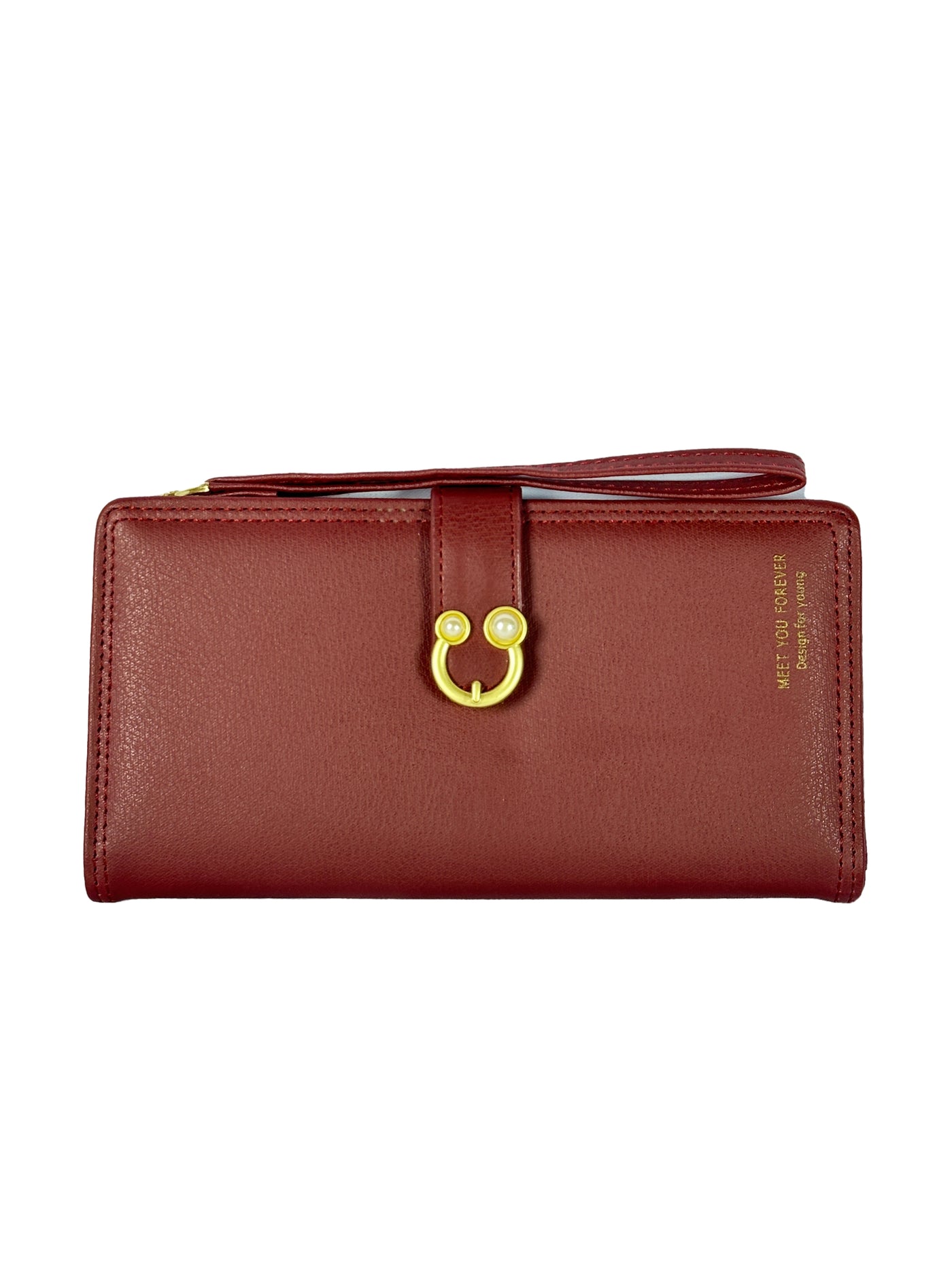 Eleganza Pearl Clasp Wallet & Clutch