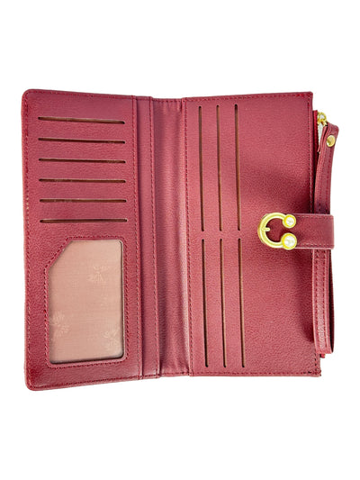 Eleganza Pearl Clasp Wallet & Clutch