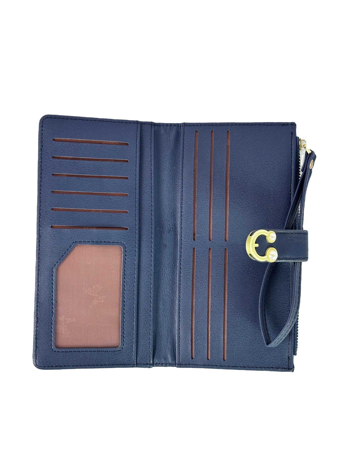 Eleganza Pearl Clasp Wallet & Clutch