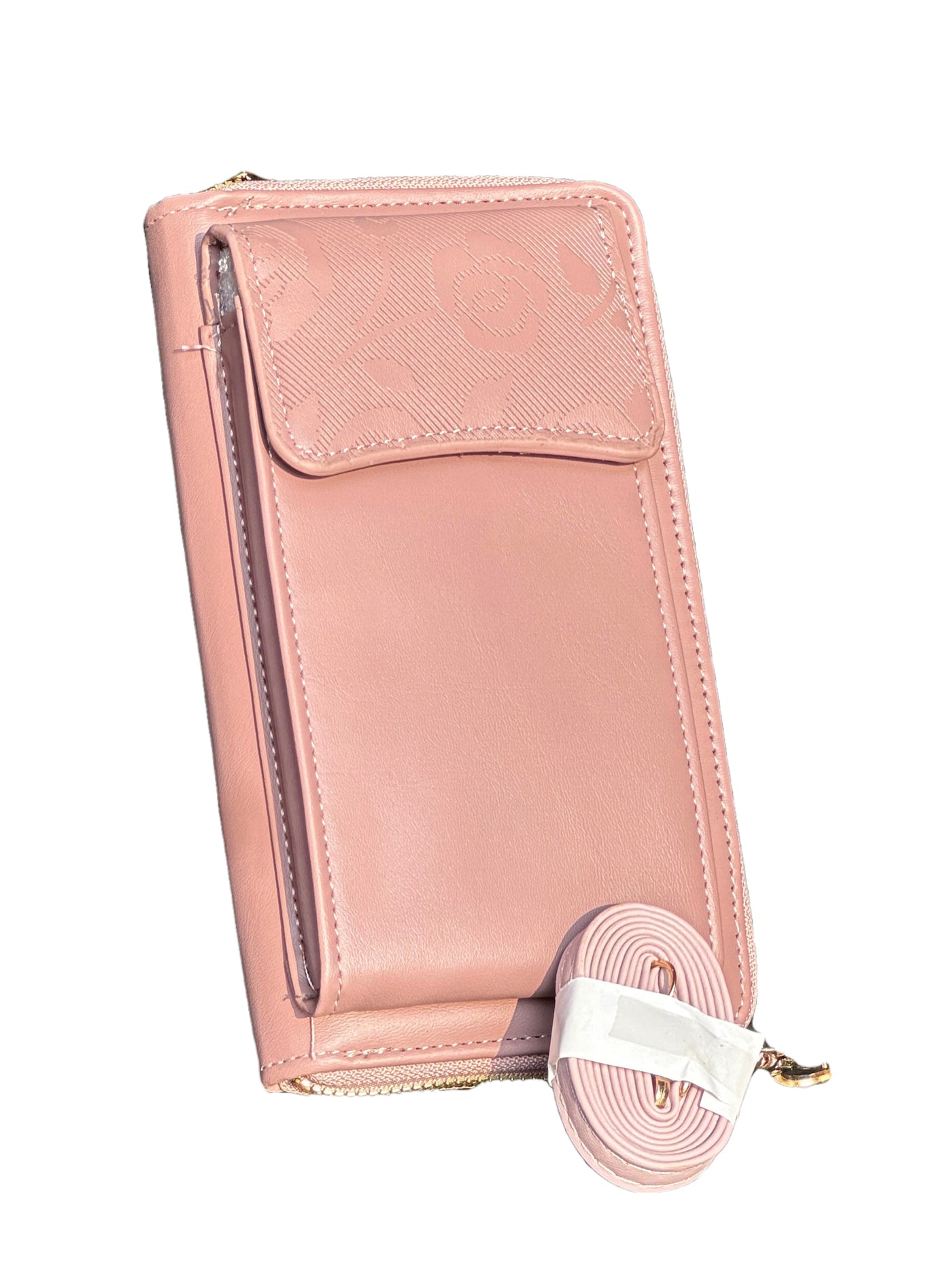 Classic Leather Crossbody Wallet Bag